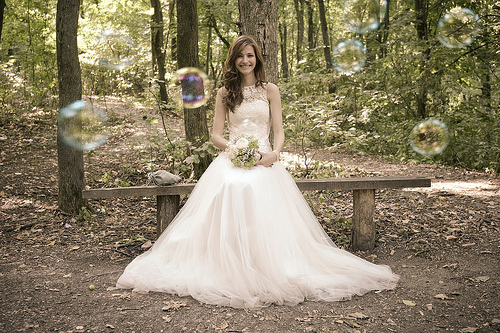 5 Tips for Preventing Wedding Dress Stains