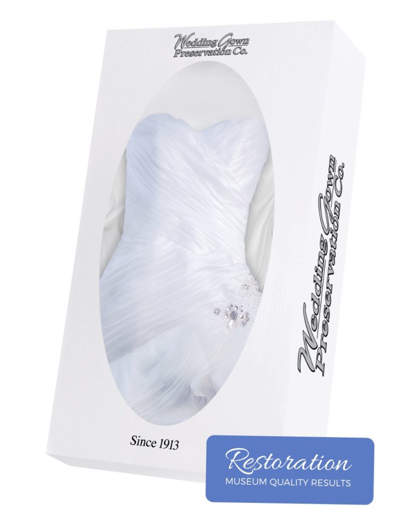 Traditional Line Wedding Gown Restoration Service Affordable
