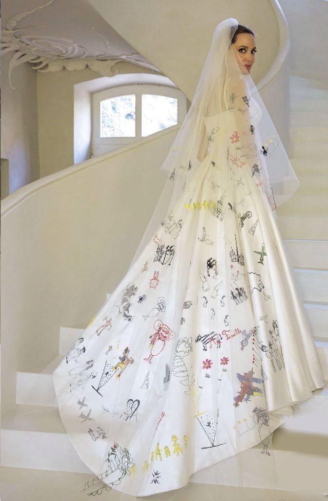 celebrity wedding dress