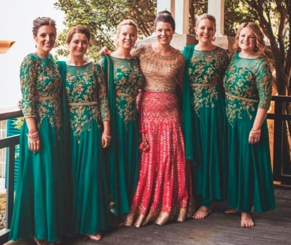 Cultural Bridesmaids Dresses