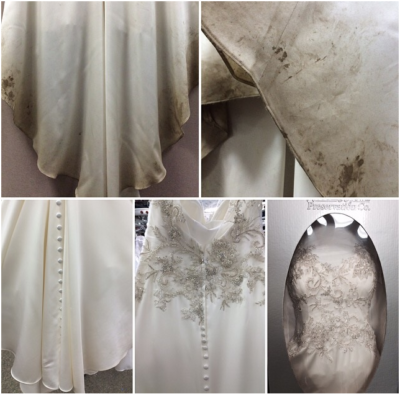 Wedding Dress Restoration