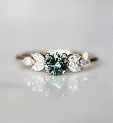 Top 5 Engagement Ring Trends - Colored Stones