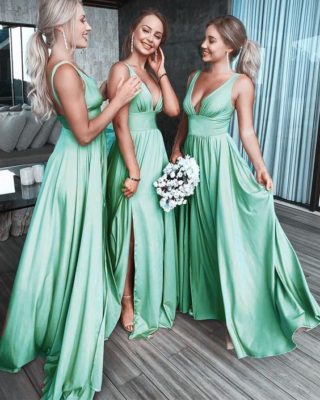 Bridesmaid Dress Trend 2020 Seafoam Green