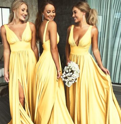 Marigold Bridesmaid Dress Online, 51 ...