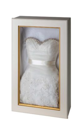 Shadowbox Display Case - Ivory